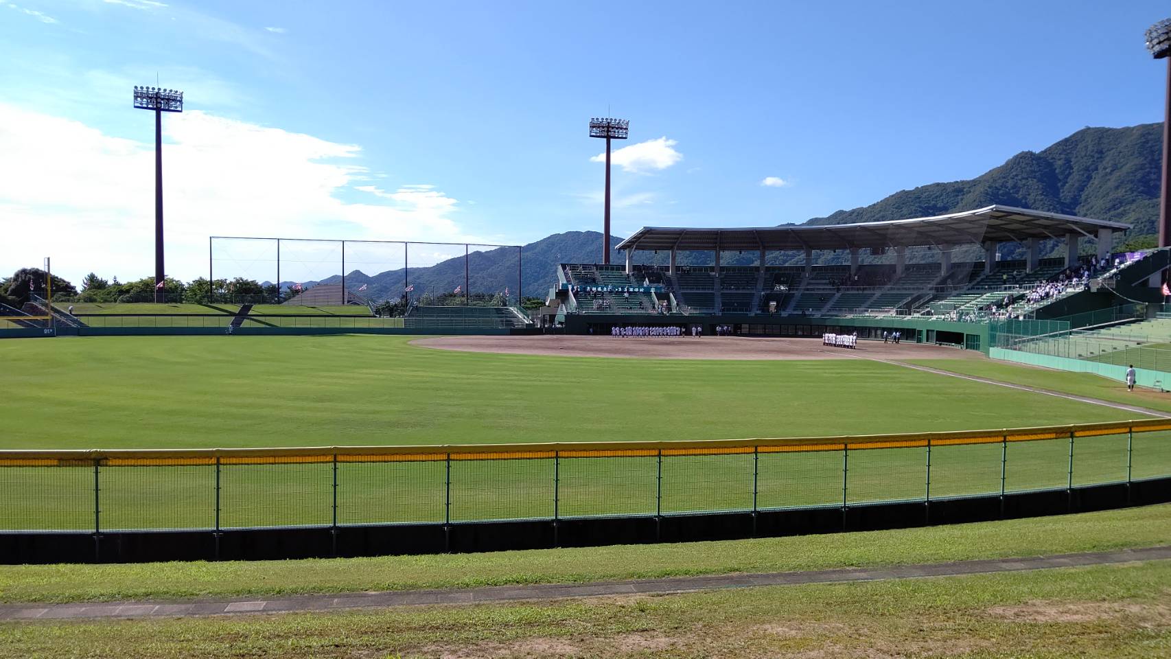 島根県立浜山球場ブログ写真